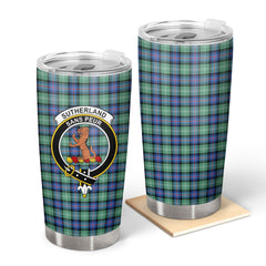 Clan Sutherland Old Ancient Tartan Crest Tumbler PP49 Clan Sutherland Tartan Today