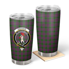Clan Tailyour (or Taylor) Tartan Crest Tumbler VC32 Clan Taylor Tartan Today
