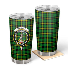 Clan Wallace Hunting Modern Tartan Crest Tumbler VX43 Clan Wallace Tartan Today