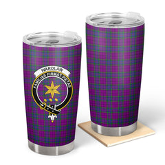 Clan Wardlaw Modern Tartan Crest Tumbler LY41 Clan Wardlaw Tartan Today