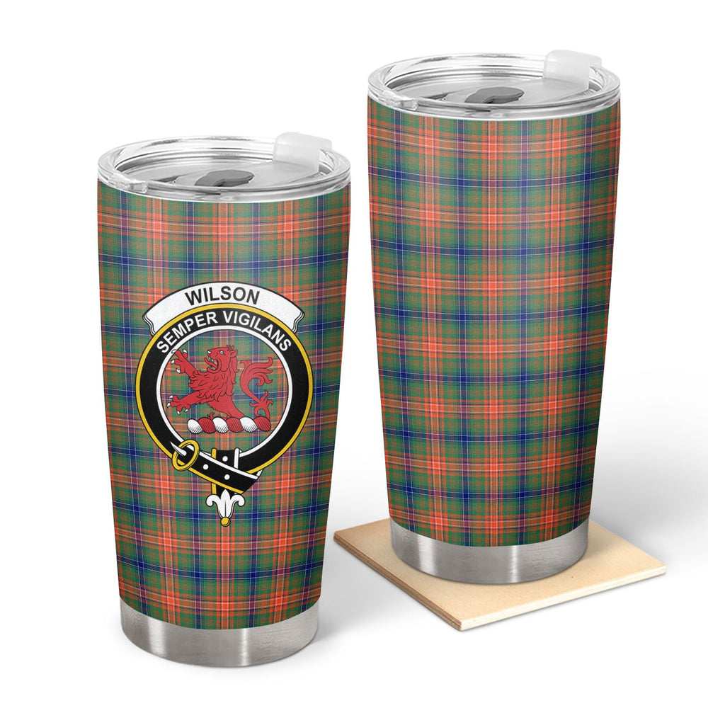 Clan Wilson Ancient Tartan Crest Tumbler EU94 Clan Wilson Tartan Today