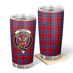 Clan Wishart Dress Tartan Crest Tumbler GH20 Clan Wishart Tartan Today