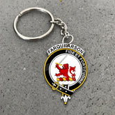 Clan Farquharson Tartan Crest Keychain CP10 Clan Farquharson Tartan Today