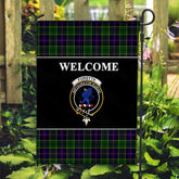 Clan Forsyth Tartan Crest Black Garden Flag BM84 Clan Forsyth Tartan Today