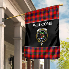 Clan Fraser Tartan Crest Black Garden Flag BY69 Clan Fraser Tartan Today