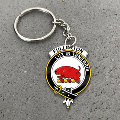 Clan Fullerton Tartan Crest Keychain VJ18 Clan Fullarton/Fullerton Tartan Today