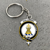 Clan Galloway Tartan Crest Keychain II83 Clan Galloway Tartan Today