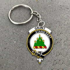 Clan Grant Tartan Crest Keychain XH77 Clan Grant Tartan Today