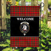 Clan Hepburn Tartan Crest Black Garden Flag FD11 Clan Hepburn Tartan Today