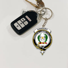 Clan Kinnaird Tartan Crest Keychain DR66 Clan Kinnaird Tartan Today