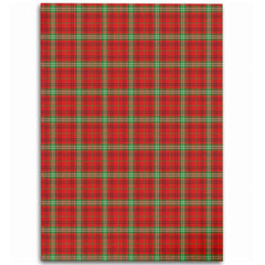 Morrison Red Modern Tartan Classic Area Rug