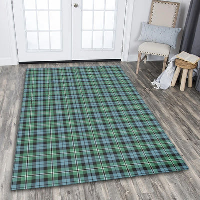 Clan Melville Tartan Rug – Scottish Highland Carpet for Living Room, Celtic Home Decor & Scotland Gift RB15