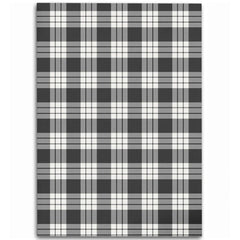 MacFarlane Black & White Ancient Tartan Classic Area Rug