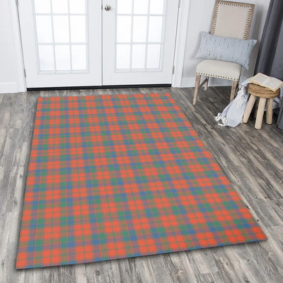 Clan Robertson Ancient Tartan Rug – Scottish Highland Carpet for Living Room, Celtic Home Decor & Scotland Gift