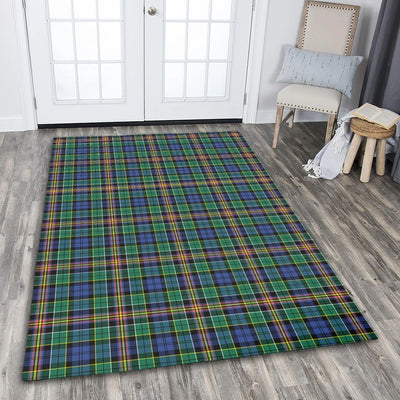 Clan Allison Tartan Rug – Scottish Highland Carpet for Living Room, Celtic Home Decor & Scotland Gift