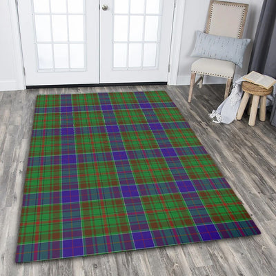 Clan Adam Tartan Rug – Scottish Highland Carpet for Living Room, Celtic Home Decor & Scotland Gift RT42