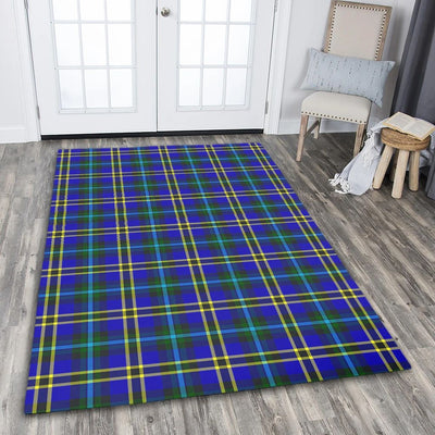 Clan Weir Modern Tartan Rug – Scottish Highland Carpet for Living Room, Celtic Home Decor & Scotland Gift