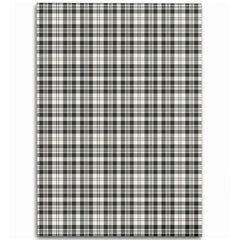 Scott Black & White Ancient Tartan Classic Area Rug