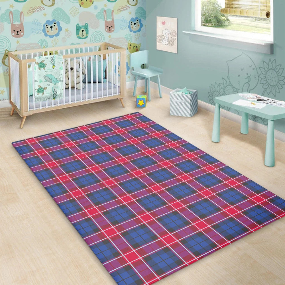 Graham of Menteith Red Tartan Classic Area Rug