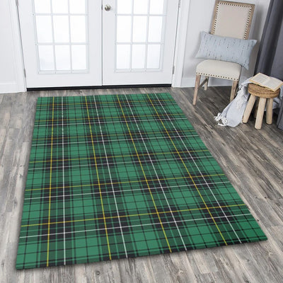 Clan MacAlpine Ancient Tartan Rug – Scottish Highland Carpet for Living Room, Celtic Home Decor & Scotland Gift