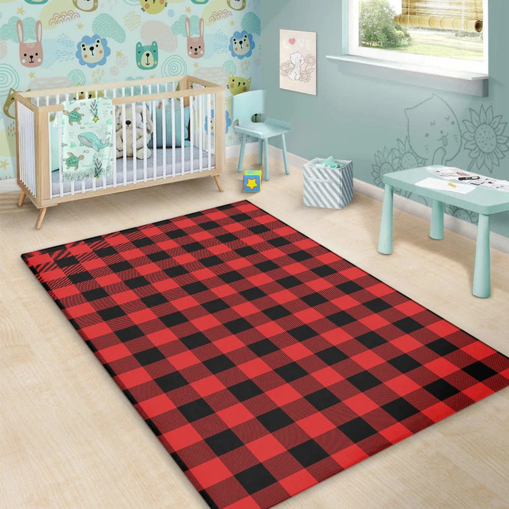 Rob Roy MacGregor Modern Tartan Classic Area Rug