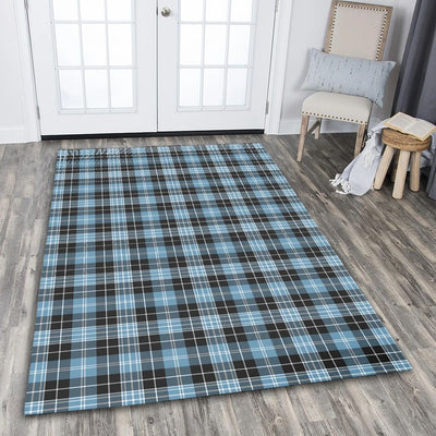Clan Clark Ancient Tartan Rug – Scottish Highland Carpet for Living Room, Celtic Home Decor & Scotland Gift