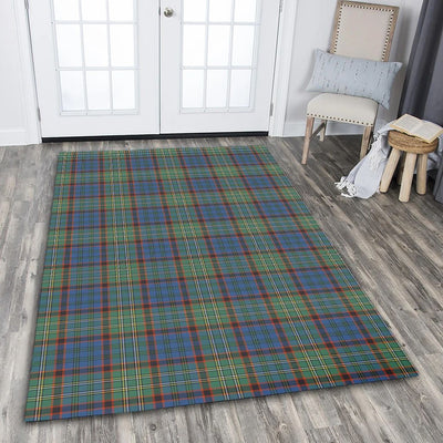 Clan Nicolson Hunting Ancient Tartan Rug – Scottish Highland Carpet for Living Room, Celtic Home Decor & Scotland Gift