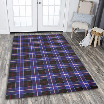 Clan Dunlop Modern Tartan Rug – Scottish Highland Carpet for Living Room, Celtic Home Decor & Scotland Gift