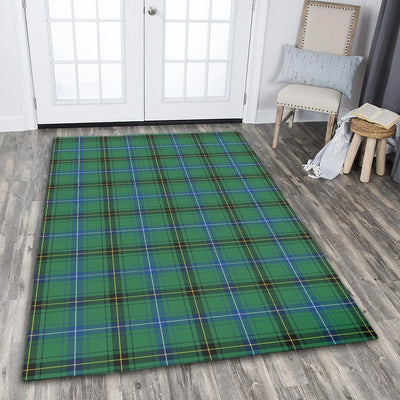 Clan Henderson Ancient Tartan Rug – Scottish Highland Carpet for Living Room, Celtic Home Decor & Scotland Gift