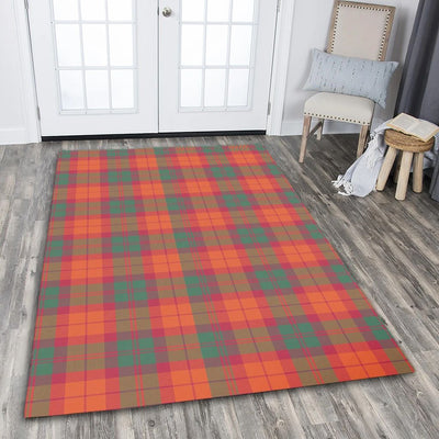 Clan MacNab Ancient Tartan Rug – Scottish Highland Carpet for Living Room, Celtic Home Decor & Scotland Gift