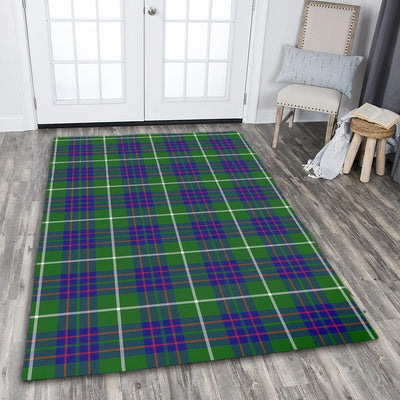 Clan MacIntyre Hunting Modern Tartan Rug – Scottish Highland Carpet for Living Room, Celtic Home Decor & Scotland Gift