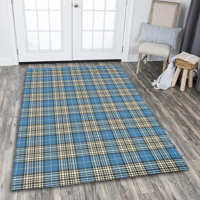 Clan Napier Ancient Tartan Rug – Scottish Highland Carpet for Living Room, Celtic Home Decor & Scotland Gift