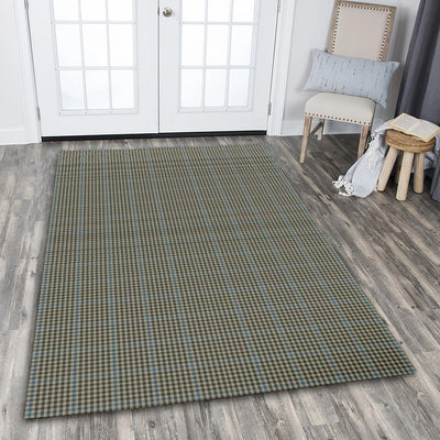 Clan Haig Check Tartan Rug – Scottish Highland Carpet for Living Room, Celtic Home Decor & Scotland Gift