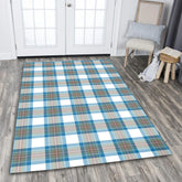 Stewart Muted Blue Tartan Classic Area Rug