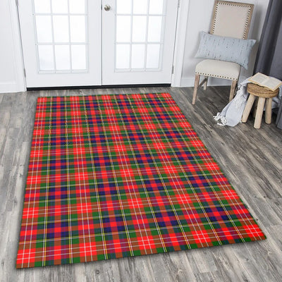 Clan Christie Tartan Rug – Scottish Highland Carpet for Living Room, Celtic Home Decor & Scotland Gift