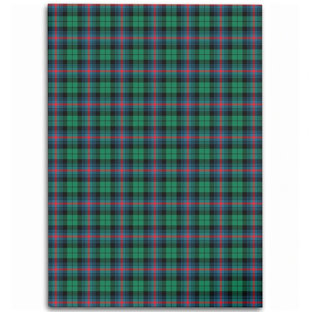 Urquhart Broad Red Ancient Tartan Classic Area Rug