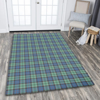Clan Leslie Hunting Ancient Tartan Rug – Scottish Highland Carpet for Living Room, Celtic Home Decor & Scotland Gift