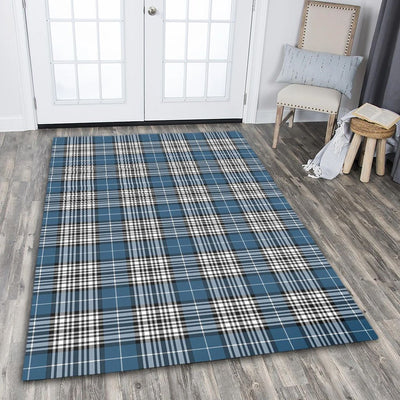 Clan Napier Modern Tartan Rug – Scottish Highland Carpet for Living Room, Celtic Home Decor & Scotland Gift