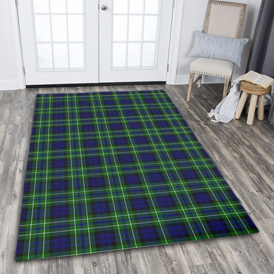 Clan MacNeil of Colonsay Modern Tartan Rug – Scottish Highland Carpet for Living Room, Celtic Home Decor & Scotland Gift