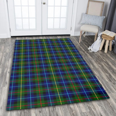Clan Smith Modern Tartan Rug – Scottish Highland Carpet for Living Room, Celtic Home Decor & Scotland Gift