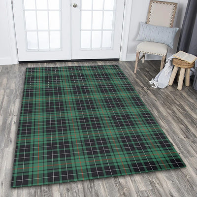 Clan MacAulay Hunting Ancient Tartan Rug – Scottish Highland Carpet for Living Room, Celtic Home Decor & Scotland Gift