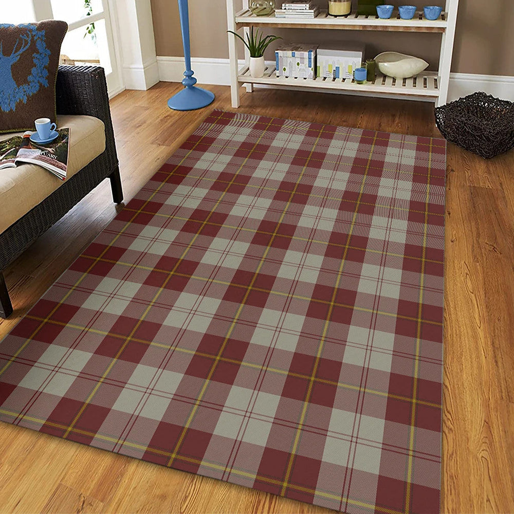 Cunningham Burgundy Dancers Tartan Classic Area Rug