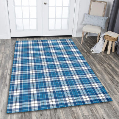 Clan Strathclyde District Tartan Rug – Scottish Highland Carpet for Living Room, Celtic Home Decor & Scotland Gift