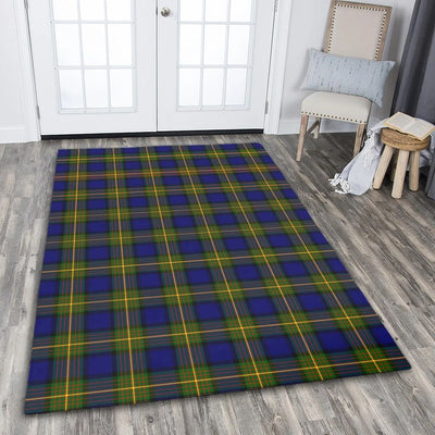 Clan More (Muir) Tartan Rug – Scottish Highland Carpet for Living Room, Celtic Home Decor & Scotland Gift