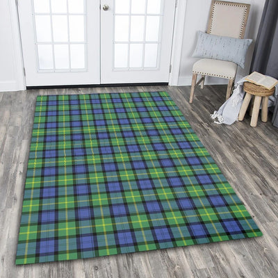Clan Gordon Old Ancient Tartan Rug – Scottish Highland Carpet for Living Room, Celtic Home Decor & Scotland Gift AQ91