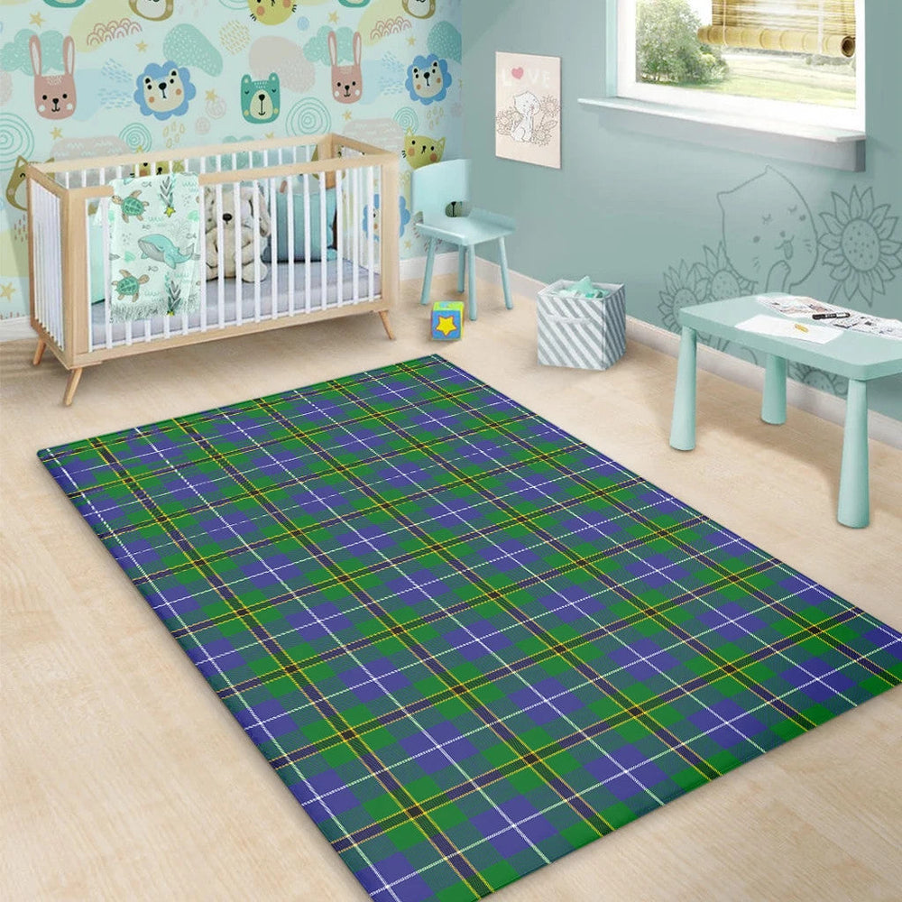 Turnbull Hunting Tartan Classic Area Rug