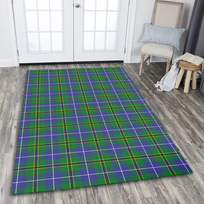 Clan Turnbull Hunting Tartan Rug – Scottish Highland Carpet for Living Room, Celtic Home Decor & Scotland Gift