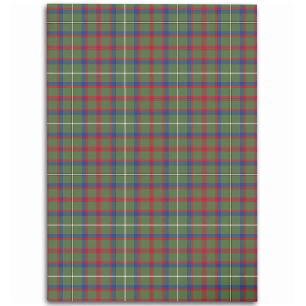 Shaw Green Modern Tartan Classic Area Rug