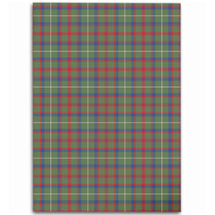 Shaw Green Modern Tartan Classic Area Rug