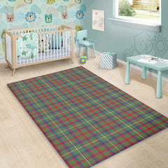 Shaw Green Modern Tartan Classic Area Rug